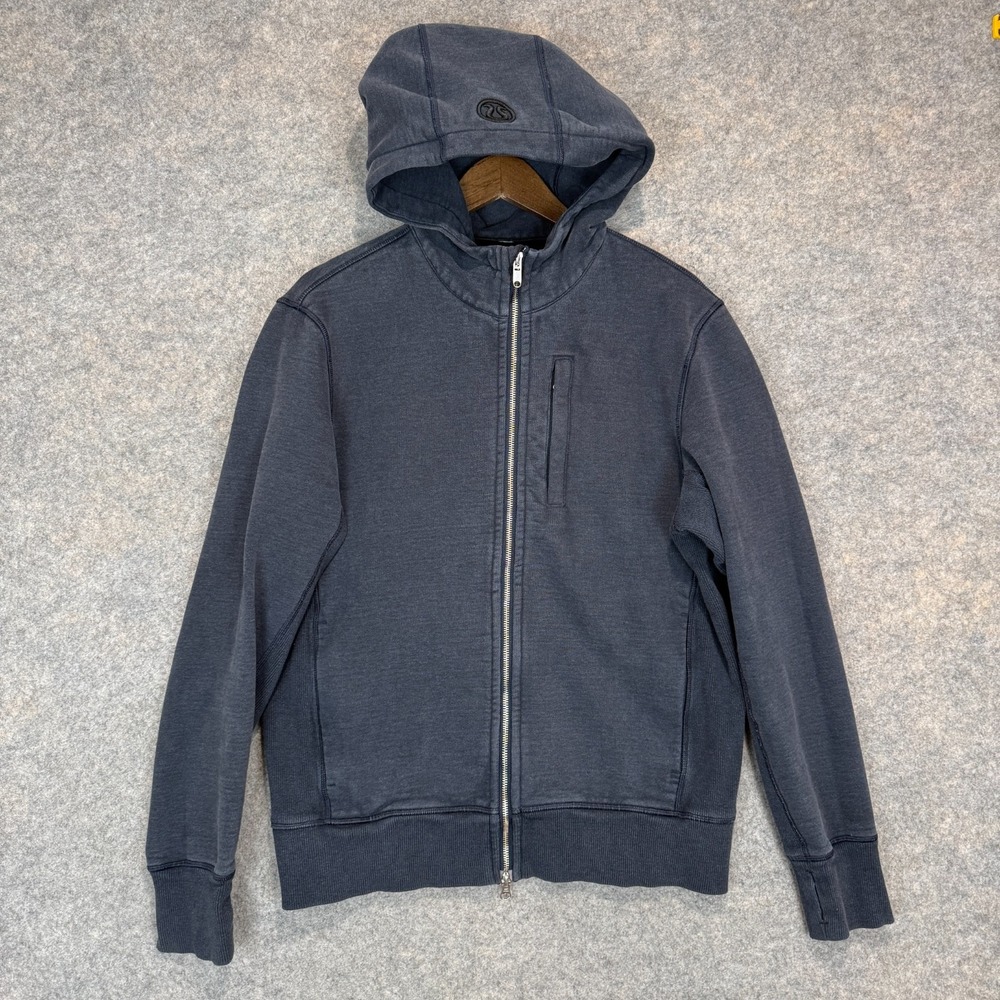 Lululemon Scuba Hoodie Sweatshirt Jacket Mens Large Full Zip Activewear Blue